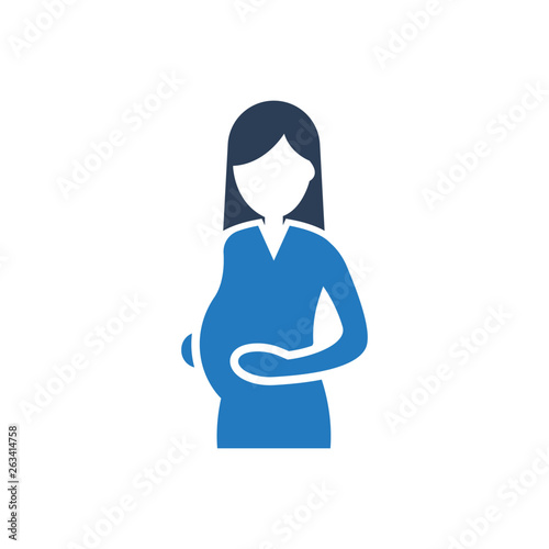 Pregnant Woman Icon