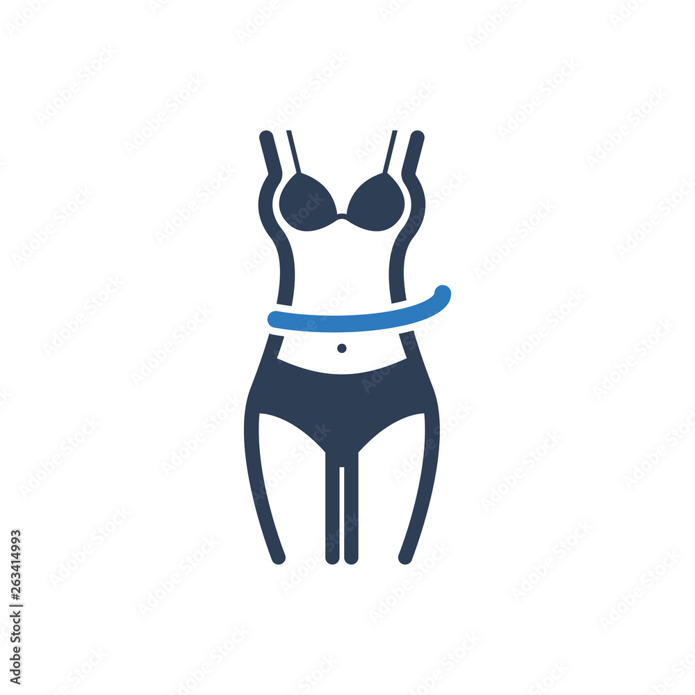Fototapeta premium weight Control Icon