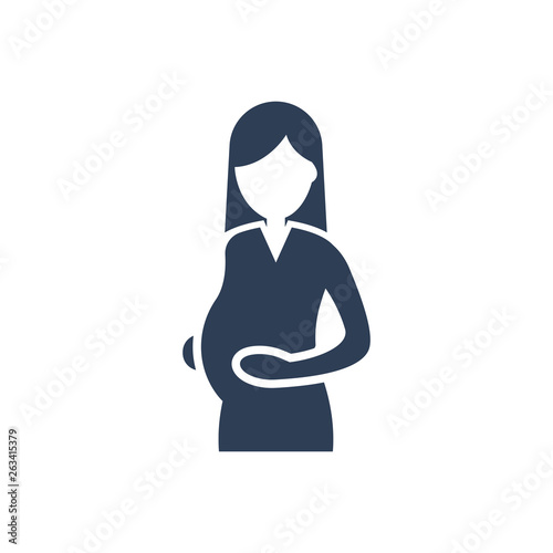 Pregnant Woman Icon