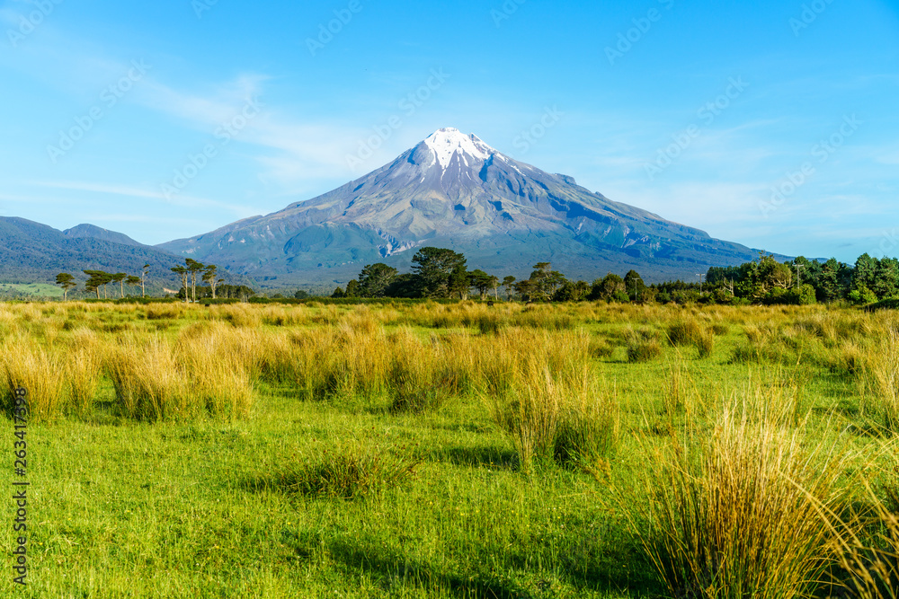 Cone volcano mount taranaki, new zealand 10