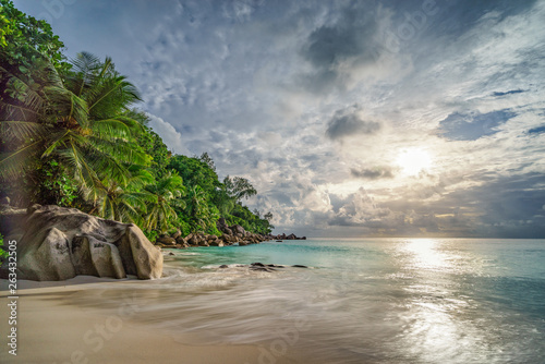 paradise beach at anse georgette, praslin, seychelles 18