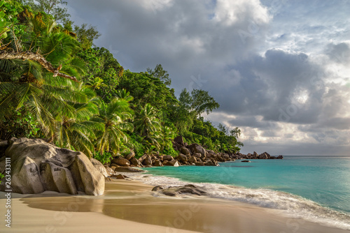 paradise beach at anse georgette  praslin  seychelles 33