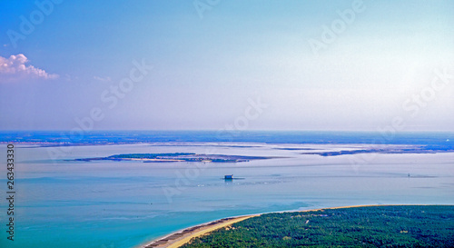 Oleron and Ré island aerial vieew © Olivier