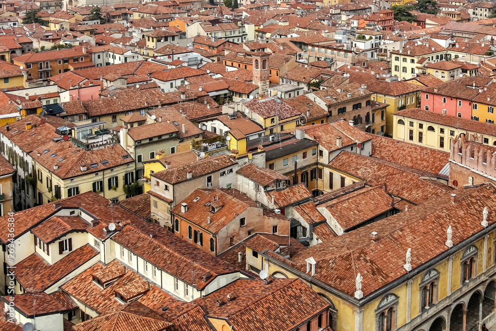 Top view of Verona
