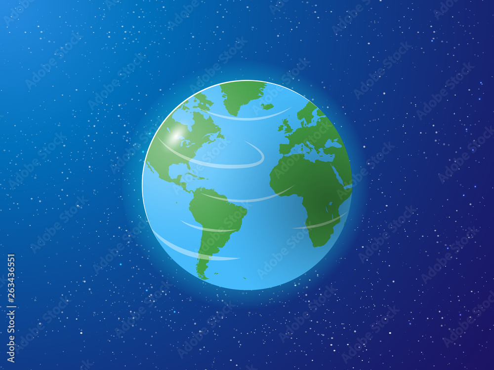 Earth Globe Terra Illustration Icon