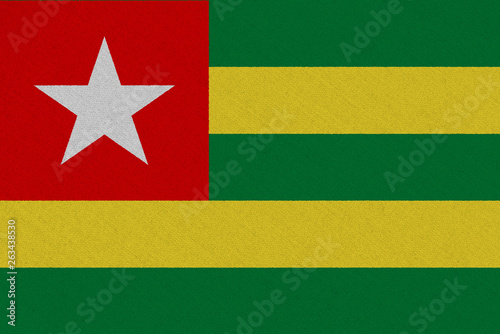 Free Download Togo fabric flag - GFXLoad