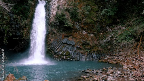 Joren-no-Taki Waterfall is known by many people in Japan photo