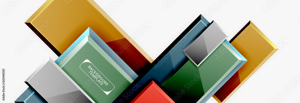 Minimal square banner abstract background Minimal square banner abstract background