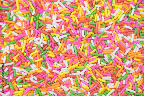 sprinkles background  sugar sprinkle dots  decoration for cake and bakery