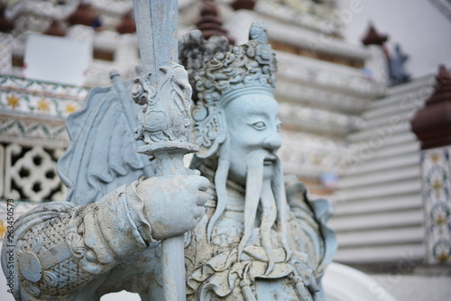 Wat arun as a famous landmark in Bangkok, Thailand