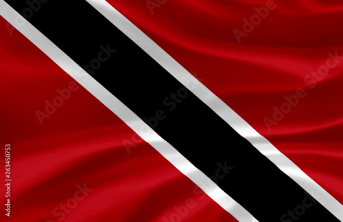 Trinidad And Tobago waving flag illustration. Free Download Trinidad And Tobago waving flag illustration. - GFXLoad