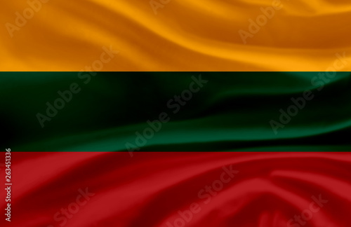Free Download Lithuania waving flag illustration. - GFXLoad