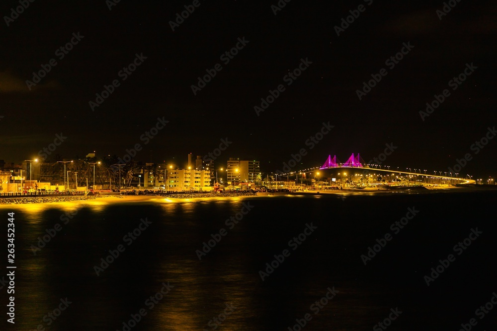 Fototapeta premium Orla da cidade de Natal 