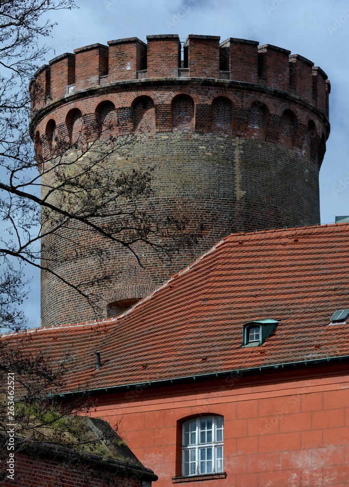 Citadel Spandau in Berlin from April 2, 2015, Germany. One of the most famous and best preserved fortresses in Europe and was built between 1559 and 1594 on the site of a medieval castle.