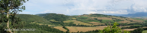 View of the Val d Orcia in Tuscany