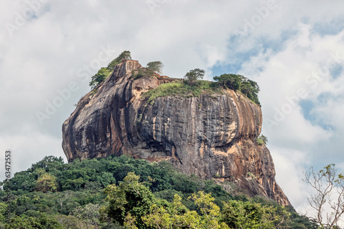 landscape of lion rock Sigiriya 
