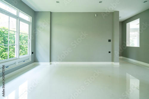 empty interior room mock up for interior design ideas concept