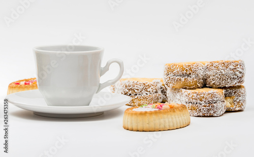 morning tea with biscuits