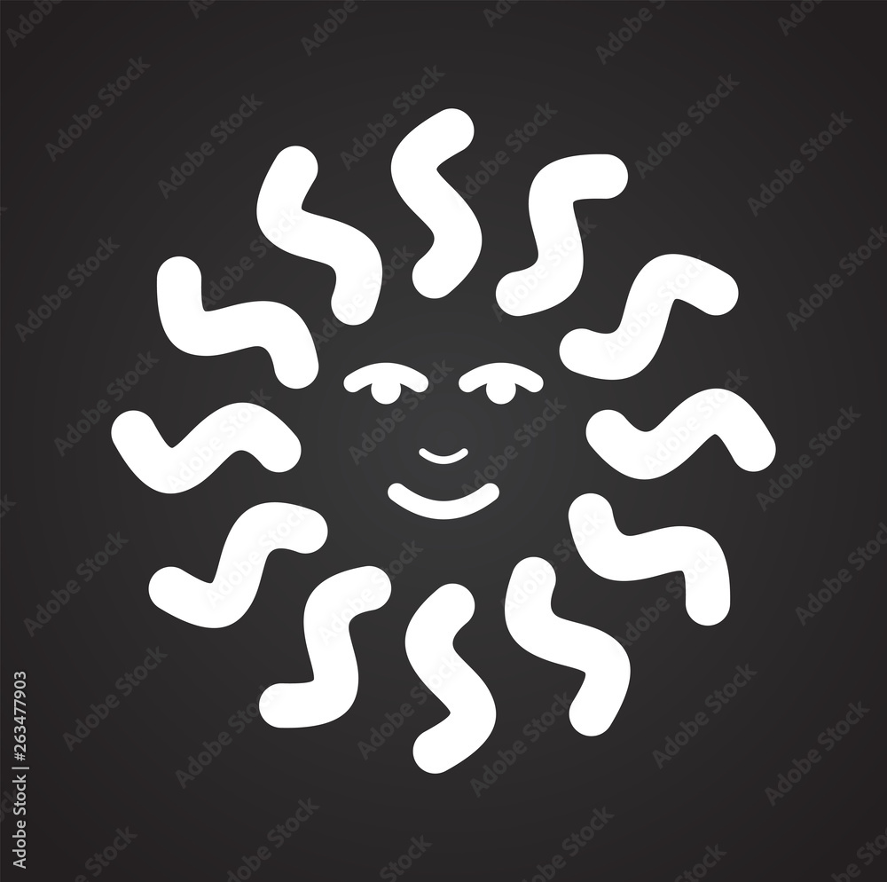 Sun icon on background for graphic and web design. Simple vector sign. Internet concept symbol for website button or mobile app. Sun icon on background for graphic and web design. Simple vector sign. Internet concept symbol for website button or mobile app.