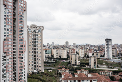 Atasehir City in Istanbul.