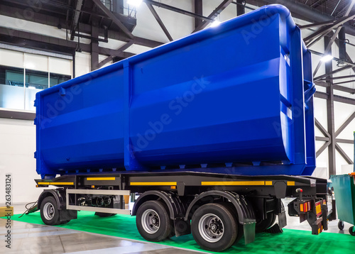 Trailer dump truck. Trucks....