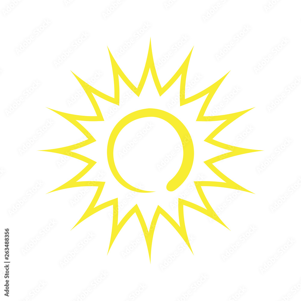 Sun icon on background for graphic and web design. Simple vector sign. Internet concept symbol for website button or mobile app. Sun icon on background for graphic and web design. Simple vector sign. Internet concept symbol for website button or mobile app.