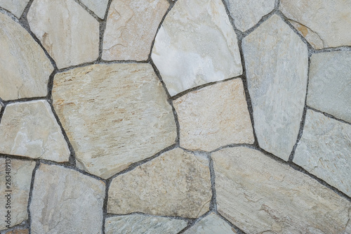 Closeup surface brick pattern at stone brick wall textured background