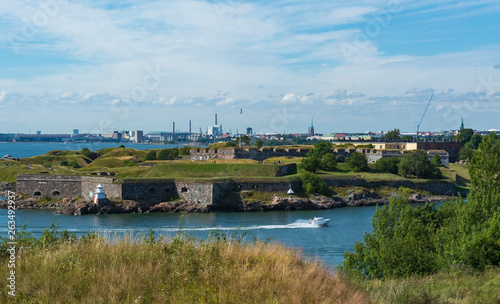 Helsinki Sea Fortress in Finland