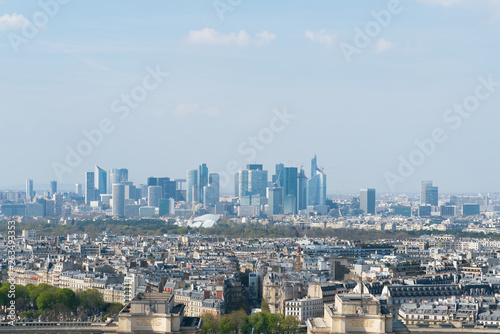 La Defense Financial District in Paris  France