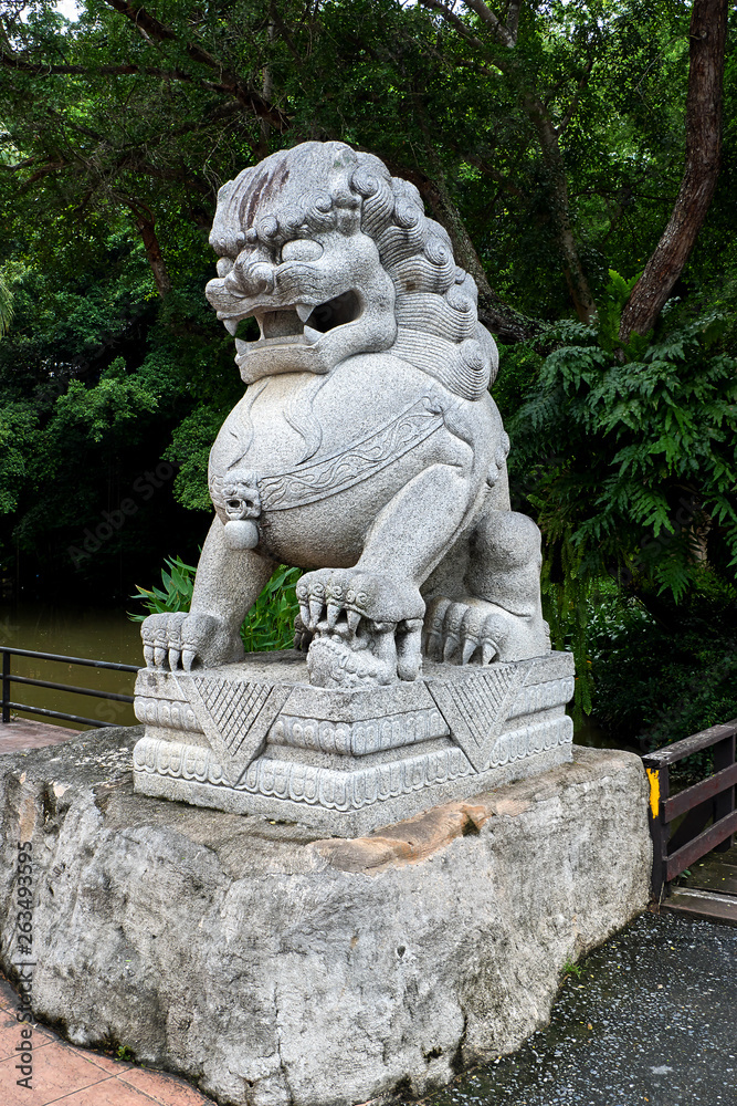 statue in the park