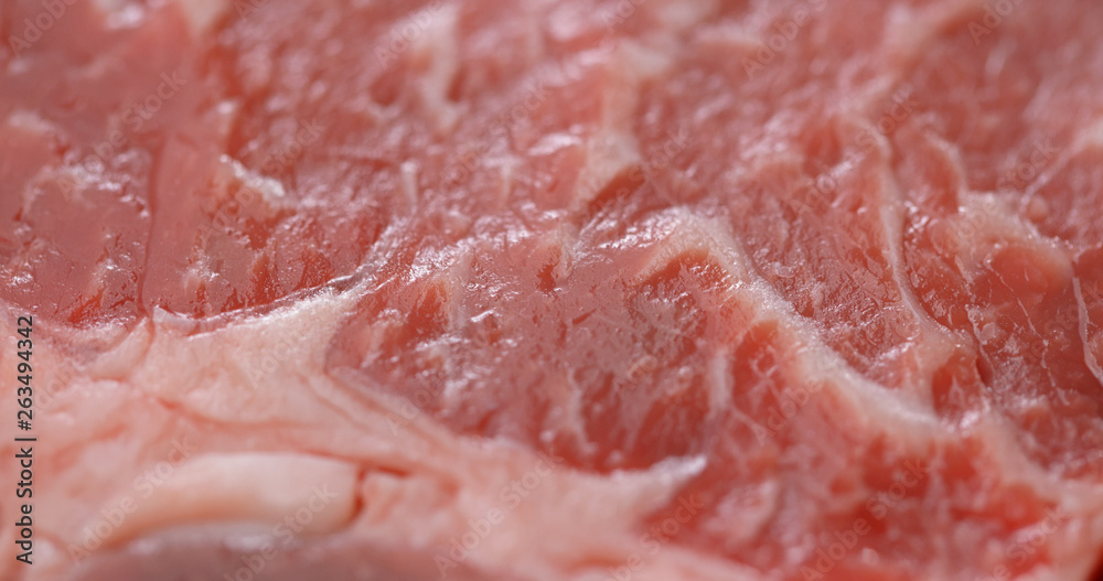 Raw steak texture close up Raw steak texture close up