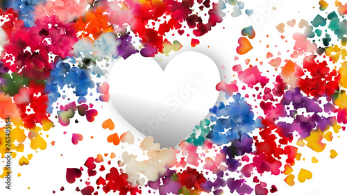 Colorful Romantic Background