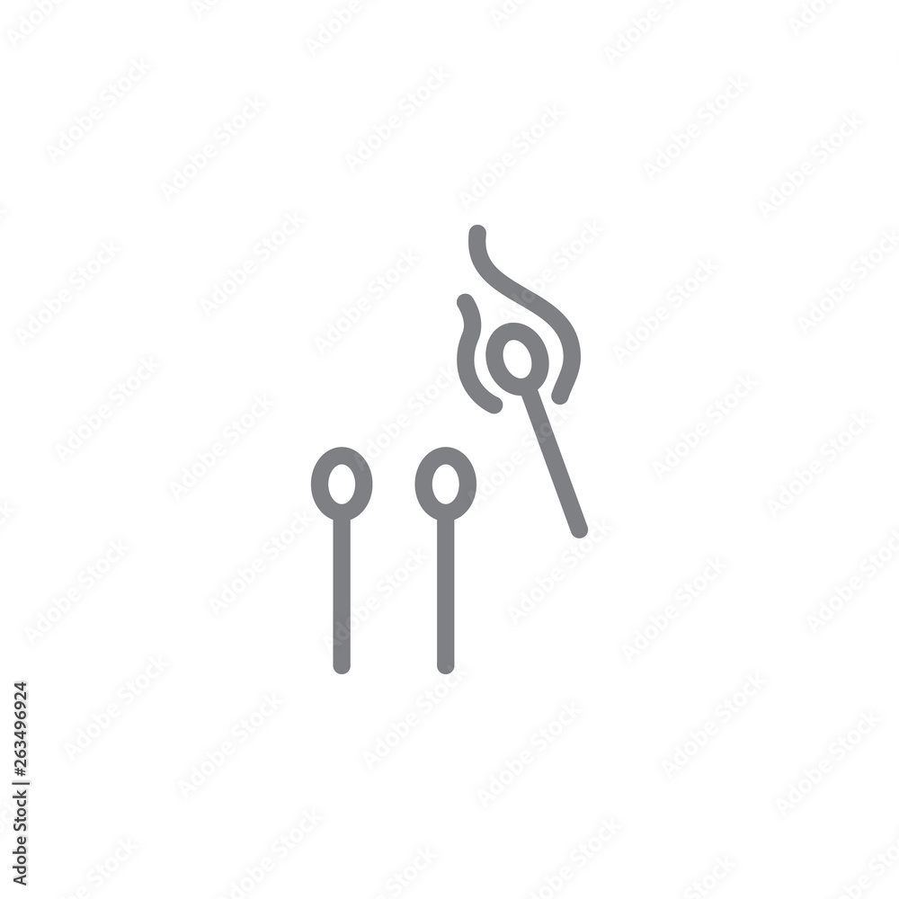 matches outline icon. Elements of smoking activities illustration icon. Signs and symbols can be used for web, logo, mobile app, UI, UX matches outline icon. Elements of smoking activities illustration icon. Signs and symbols can be used for web, logo, mobile app, UI, UX