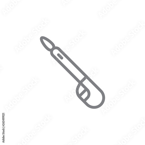 zippo outline icon. Elements of smoking activities illustration icon. Signs and symbols can be used for web, logo, mobile app, UI, UX