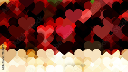 Dark Color Valentine Background