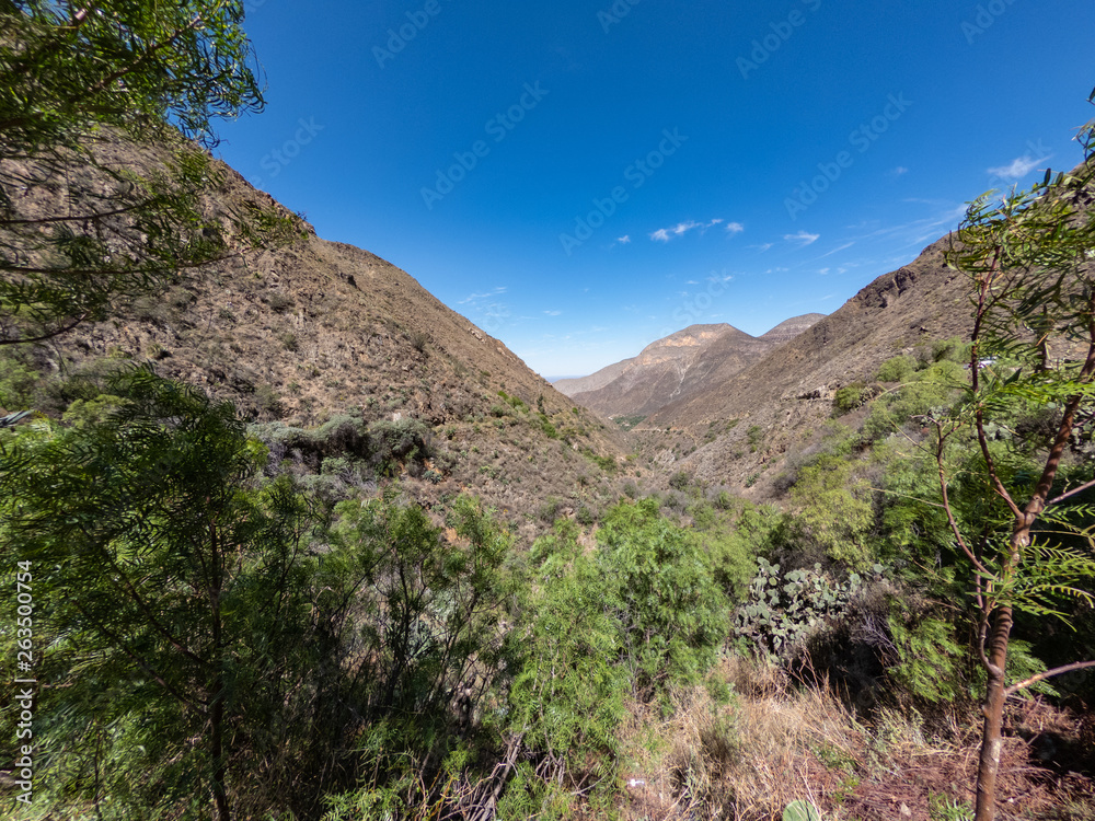 Deset Valley of Real de catorce in Mexico Deset Valley of Real de catorce in Mexico