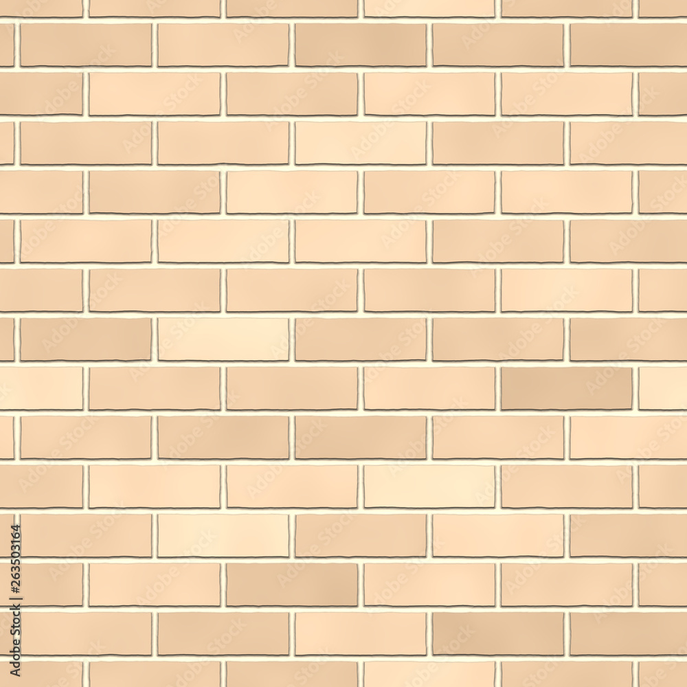 Obraz premium Brick Wall . Illustration