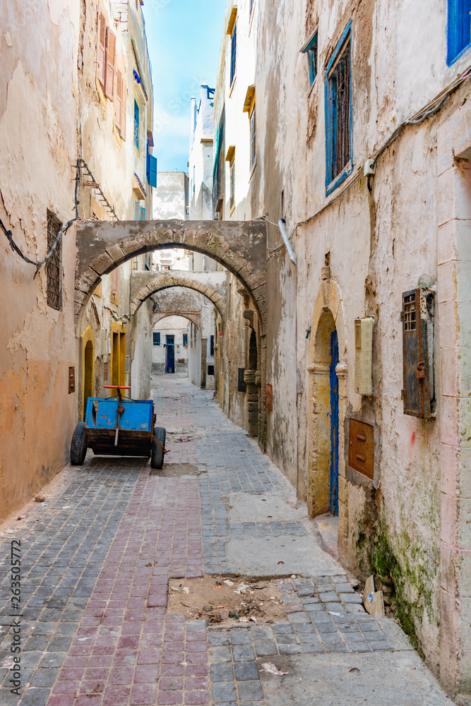 Street in the Medina of Essaouira Morocco