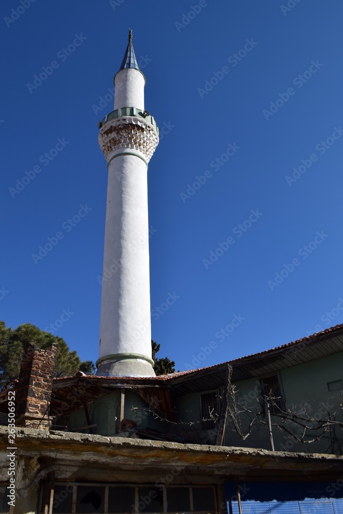 Old house (fragment).Kula.Turkey.