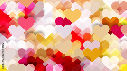 Light Color Valentines Day Background