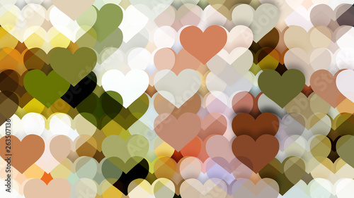 Light Color Love Background
