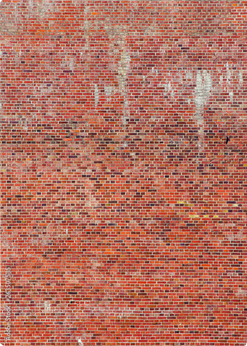 Brick wall. Texture taken from old building.