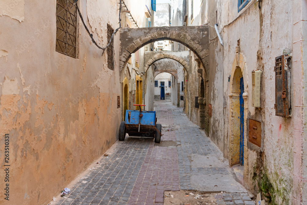 Street in the Medina of Essaouira Morocco