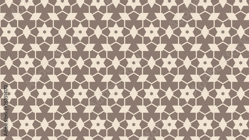 Brown Stars Pattern