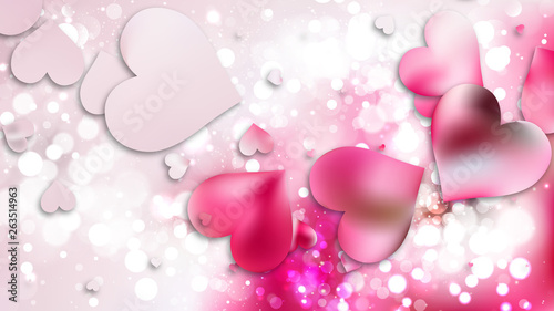 Light Pink Romantic Background
