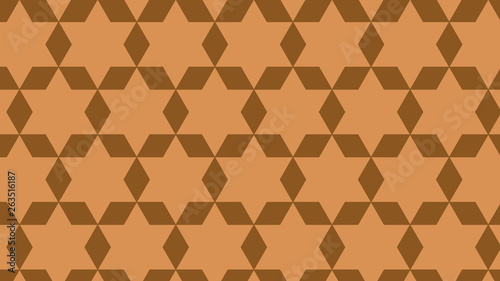 Brown Stars Pattern