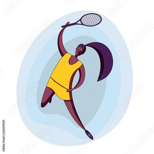 Big tennis women