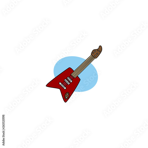 rock guitar instrument acoustic electric theme