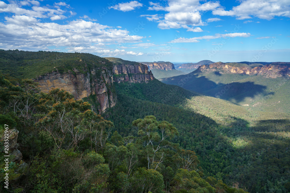 Obraz premium govetts leap lookout, blue mountains, australia 36