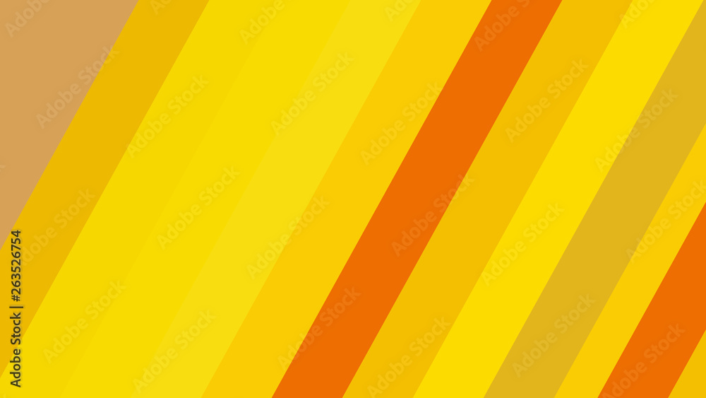 Fototapeta Orange and Yellow Diagonal Stripes Background